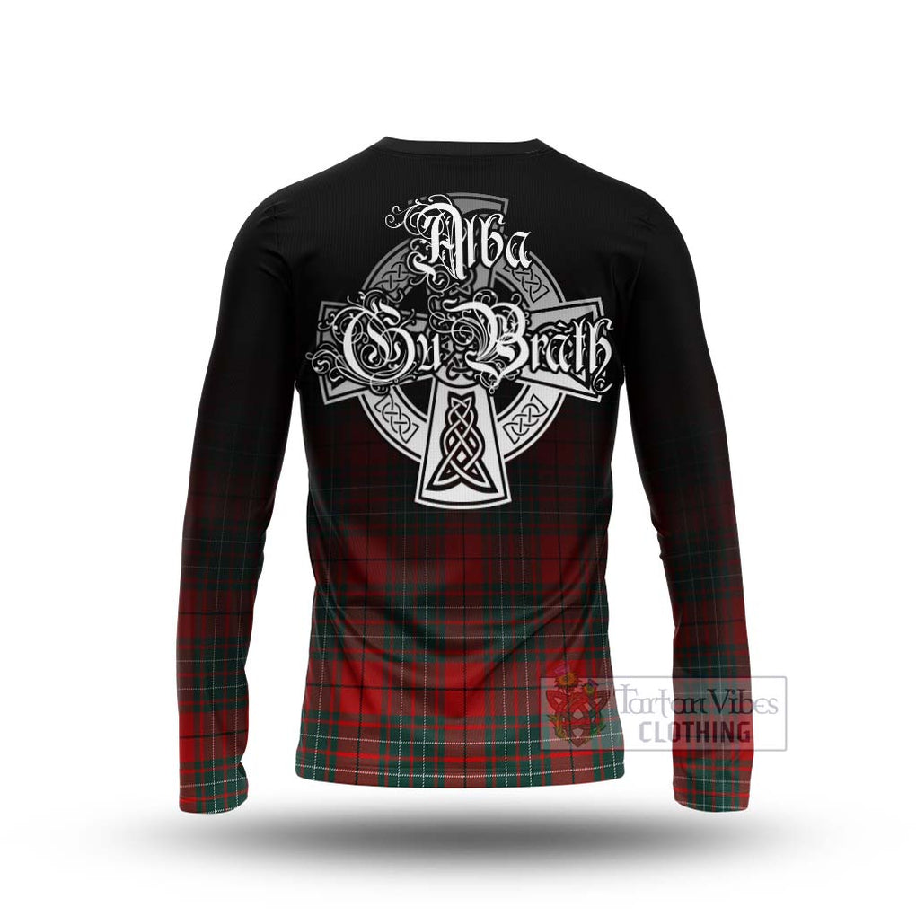 Cheyne Tartan Long Sleeve T-Shirt Featuring Alba Gu Brath Family Crest Celtic Inspired - Tartan Vibes Clothing