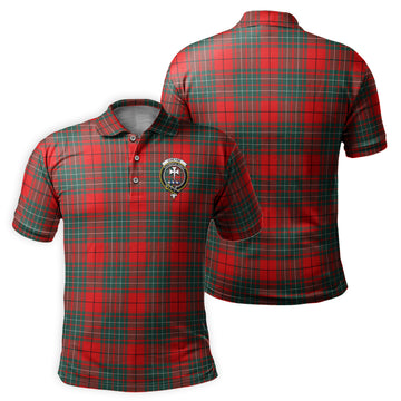 Cheyne Tartan Men's Polo Shirt with Family Crest - Tartan Vibes Clothing