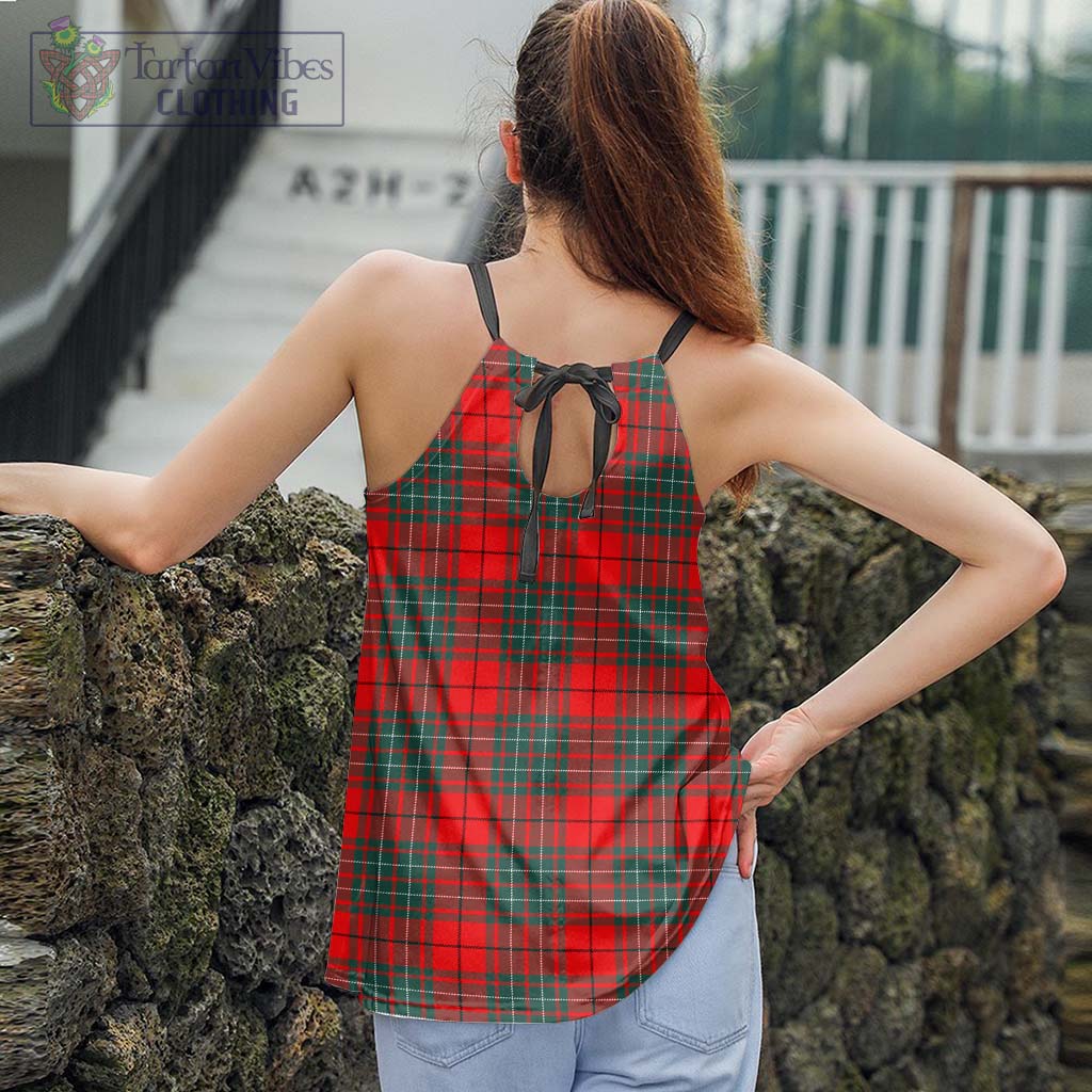 Cheyne Tartan Loose Halter Neck Camisole - Tartan Vibes Clothing