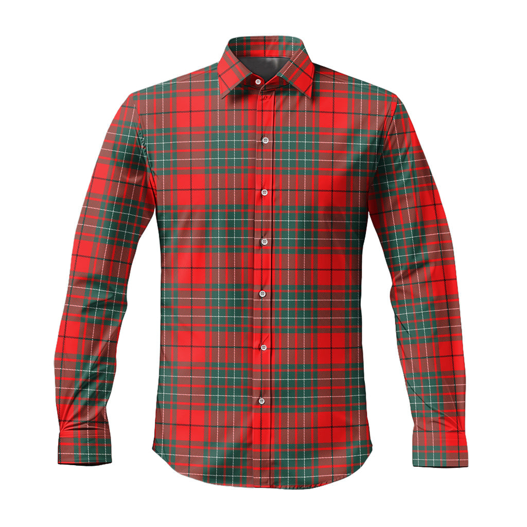 Cheyne Tartan Long Sleeve Button Up Shirt Men's Shirt - Tartan Vibes Clothing