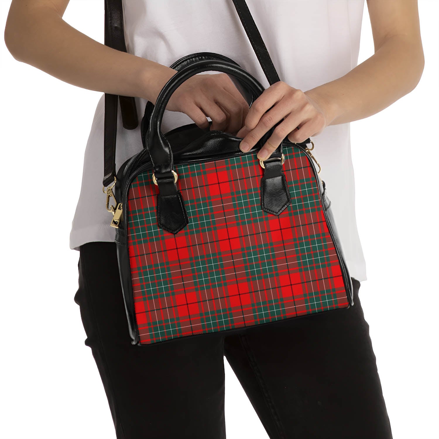 Cheyne Tartan Shoulder Handbags - Tartan Vibes Clothing