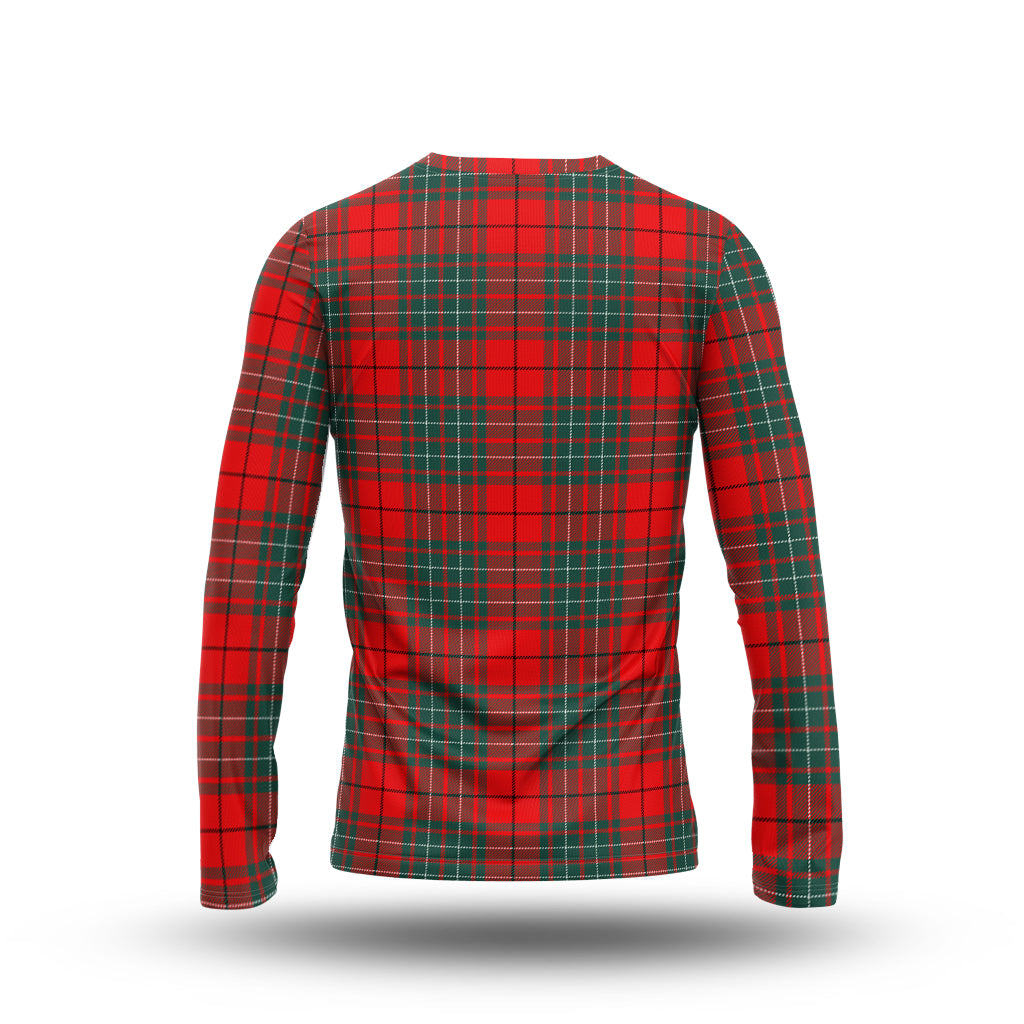 Cheyne Tartan Long Sleeve T-Shirt with Family Crest - Tartan Vibes Clothing