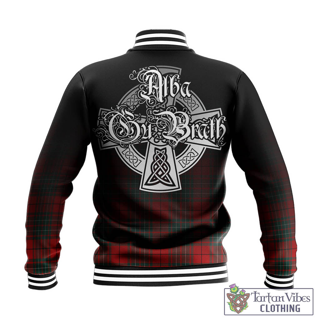 Cheyne Tartan Baseball Jacket Featuring Alba Gu Brath Family Crest Celtic Inspired - Tartan Vibes Clothing