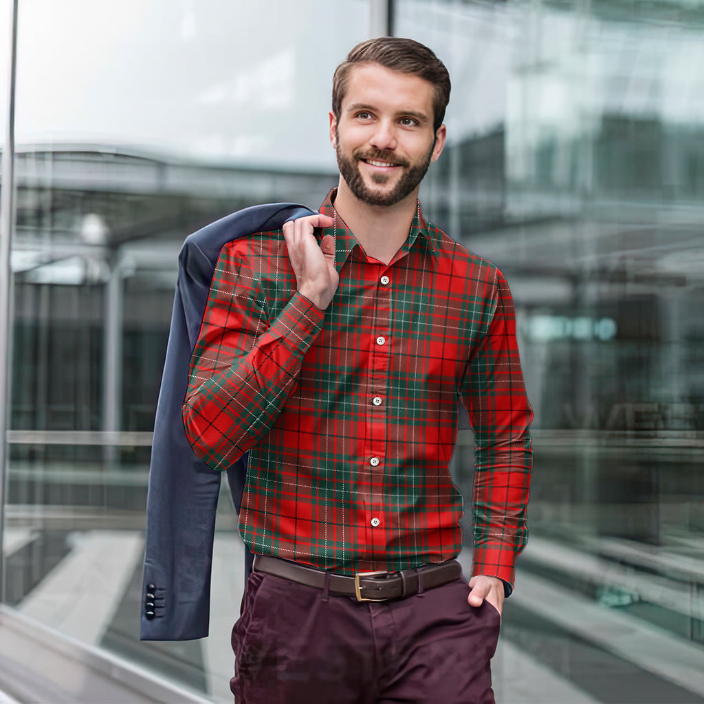 Cheyne Tartan Long Sleeve Button Up Shirt - Tartan Vibes Clothing