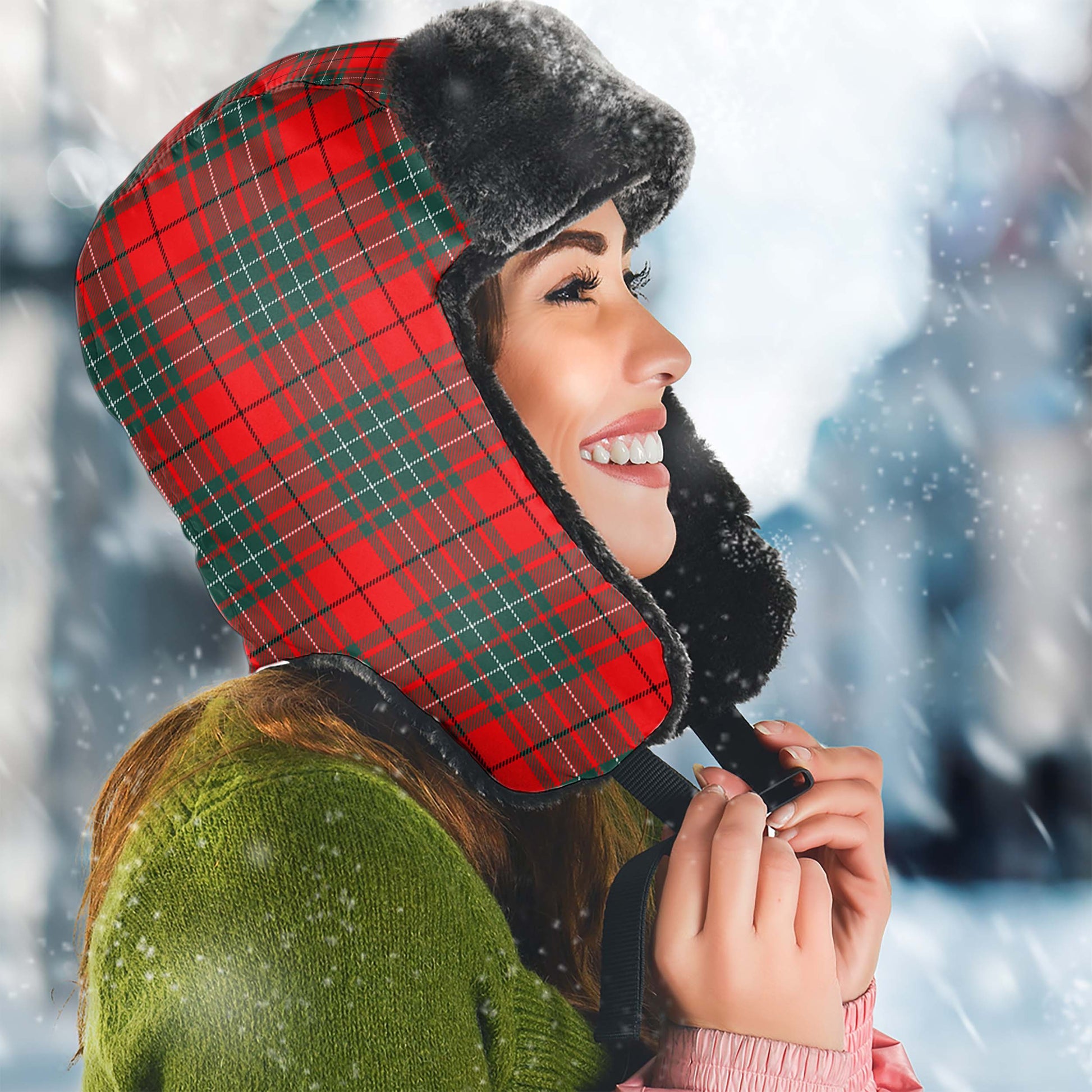 Cheyne Tartan Winter Trapper Hat - Tartan Vibes Clothing