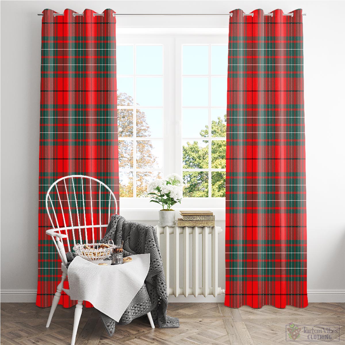 Cheyne Tartan Window Curtain