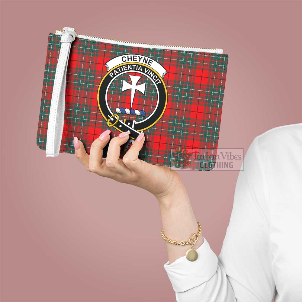 Tartan Vibes Clothing Cheyne Family Crest Tartan Clutch Bag