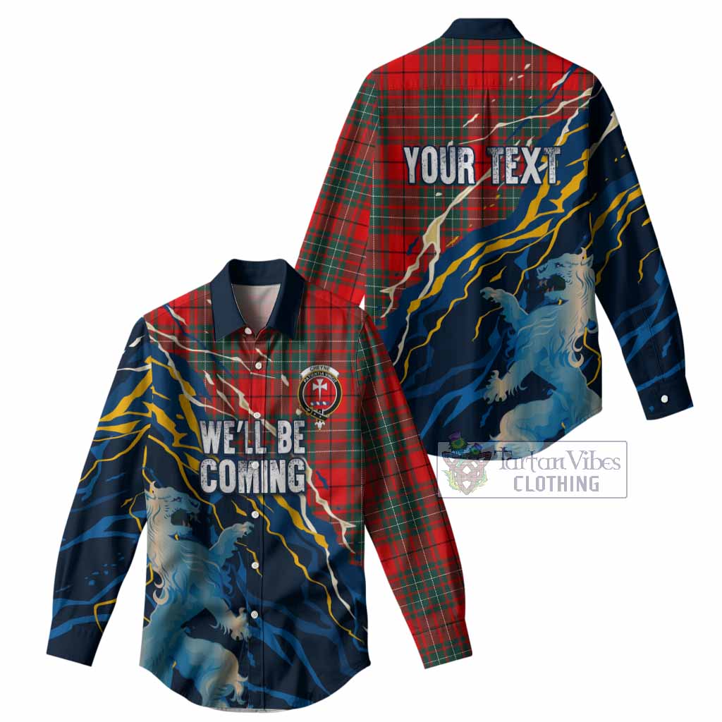 Cheyne Scotland Tartan Women Casual Shirt WC2026 Football - We'll Be Coming