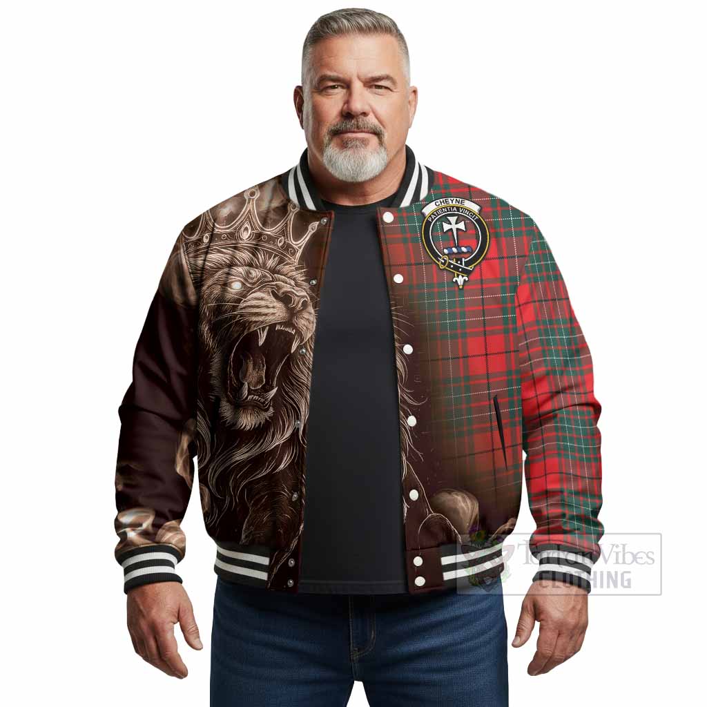 Cheyne Tartan Baseball Jacket Roaring Lion Heritage
