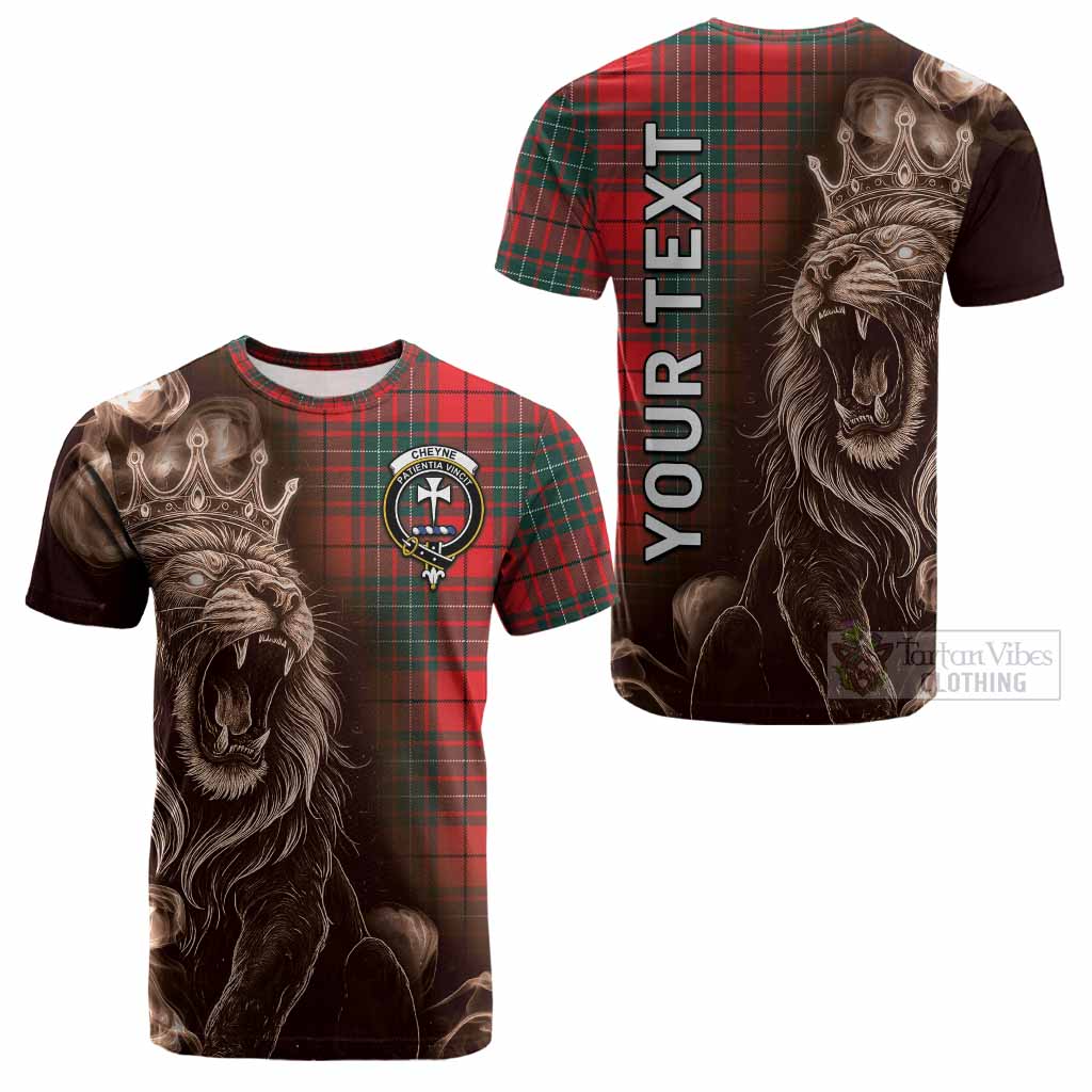 Cheyne Tartan Cotton T-shirt Roaring Lion Heritage