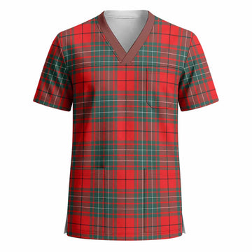 Cheyne Tartan Scrub Top - Tartan Vibes Clothing