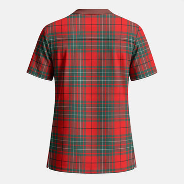 Cheyne Tartan Scrub Top - Tartan Vibes Clothing