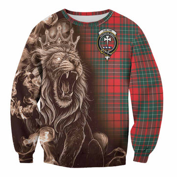 Cheyne Tartan Sweatshirt Roaring Lion Heritage