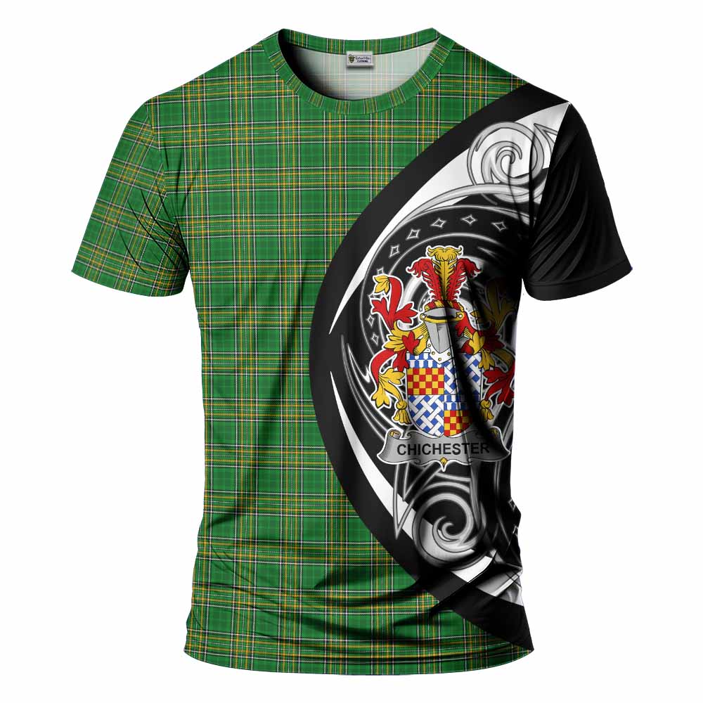Chichester Irish Clan T-Shirt Celtic Circle Style Kid's Shirt - Tartan Vibes Clothing