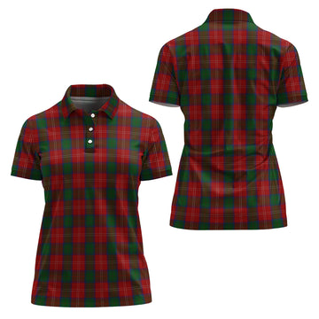 Chisholm Tartan Polo Shirt For Women