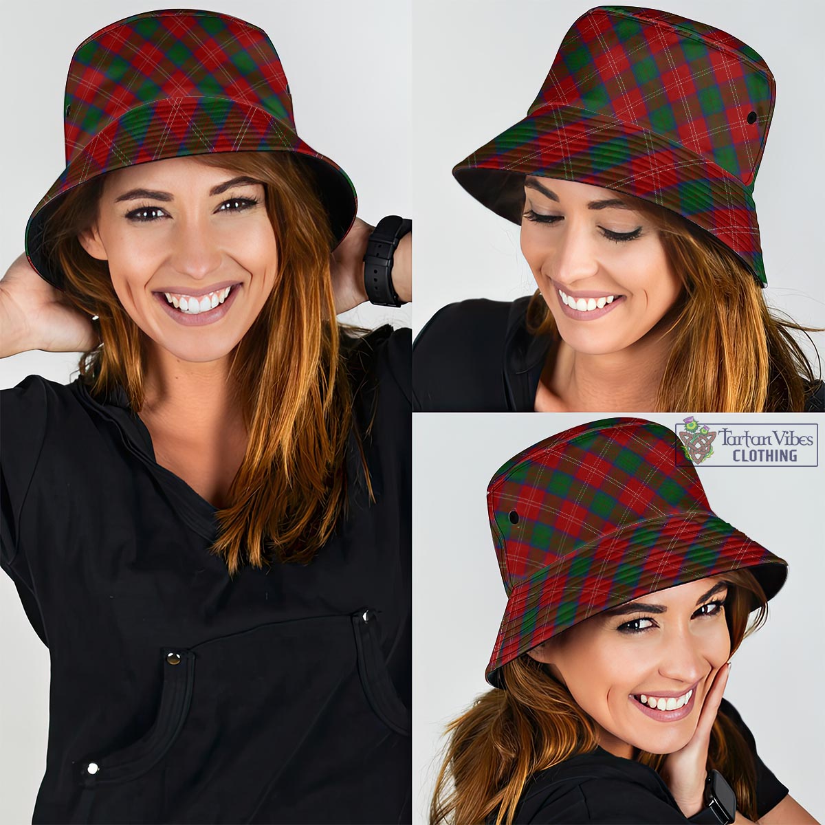Tartan Vibes Clothing Chisholm Tartan Bucket Hat