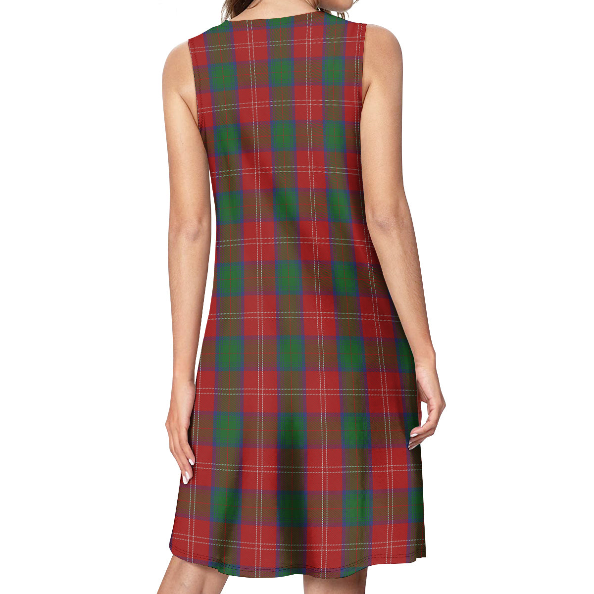 Chisholm Tartan Womens Casual Dresses - Tartan Vibes Clothing