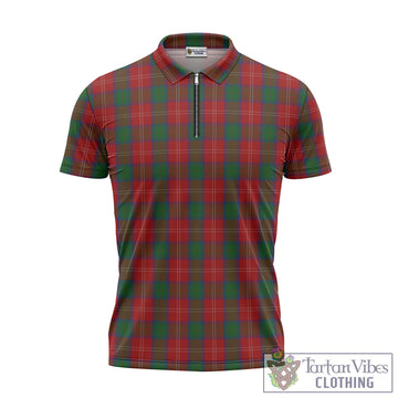 Chisholm Tartan Zipper Polo Shirt