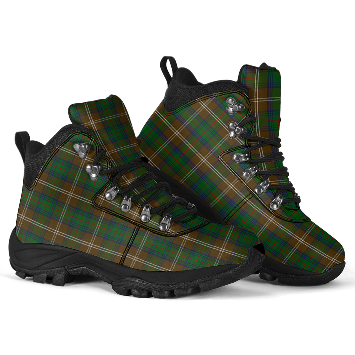 Chisholm Hunting Tartan Alpine Boots - Tartanvibesclothing