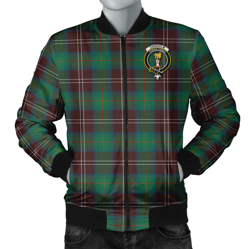 chisholm-hunting-ancient-tartan-bomber-jacket-with-family-crest