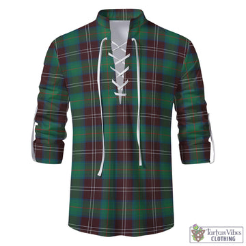 Chisholm Hunting Ancient Tartan Men's Scottish Traditional Jacobite Ghillie Kilt Shirt