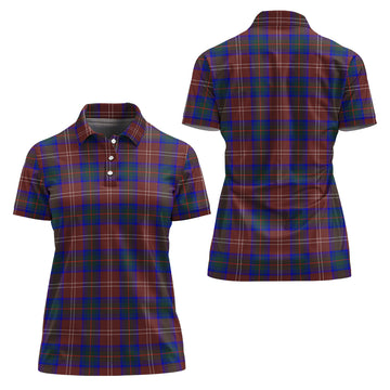 chisholm-hunting-modern-tartan-polo-shirt-for-women