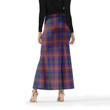 Chisholm Hunting Modern Tartan Womens Full Length Skirt