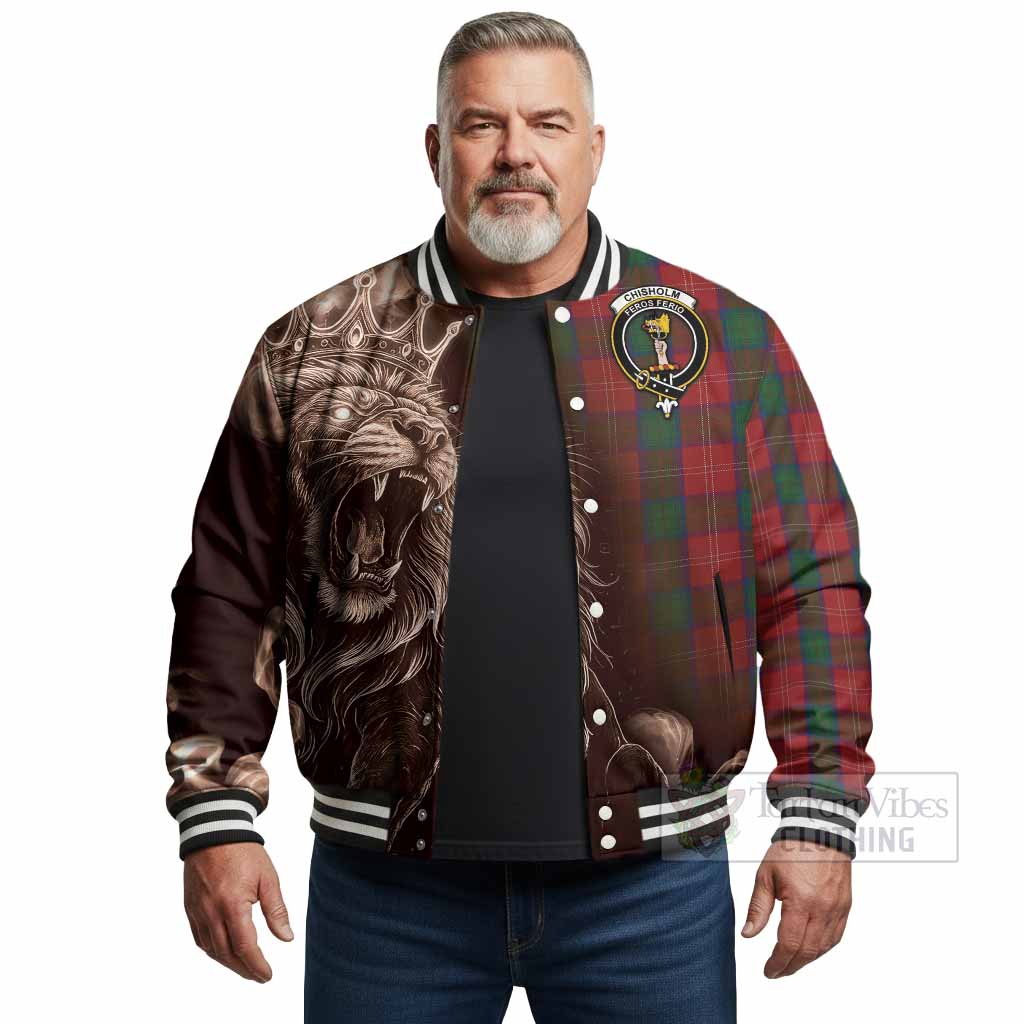 Chisholm Tartan Baseball Jacket Roaring Lion Heritage