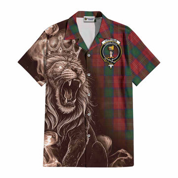 Chisholm Tartan Cotton Hawaiian Shirt Roaring Lion Heritage