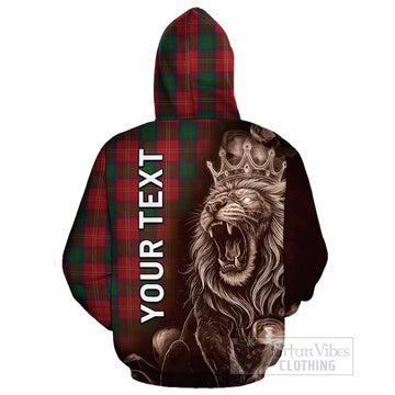 Chisholm Tartan Cotton Hoodie Roaring Lion Heritage