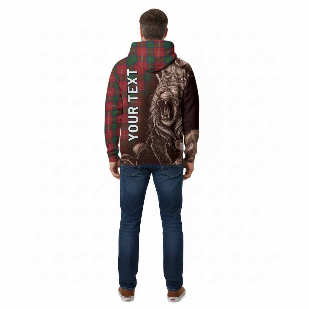 Chisholm Tartan Cotton Hoodie Roaring Lion Heritage
