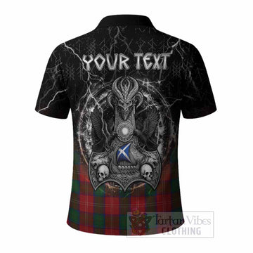 Chisholm Tartan Crest Polo Shirt Celtic Odin's Raven Legacy