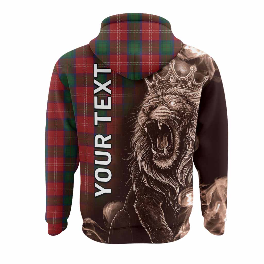 Chisholm Tartan Hoodie Roaring Lion Heritage