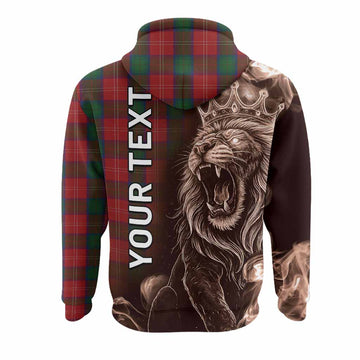 Chisholm Tartan Hoodie Roaring Lion Heritage