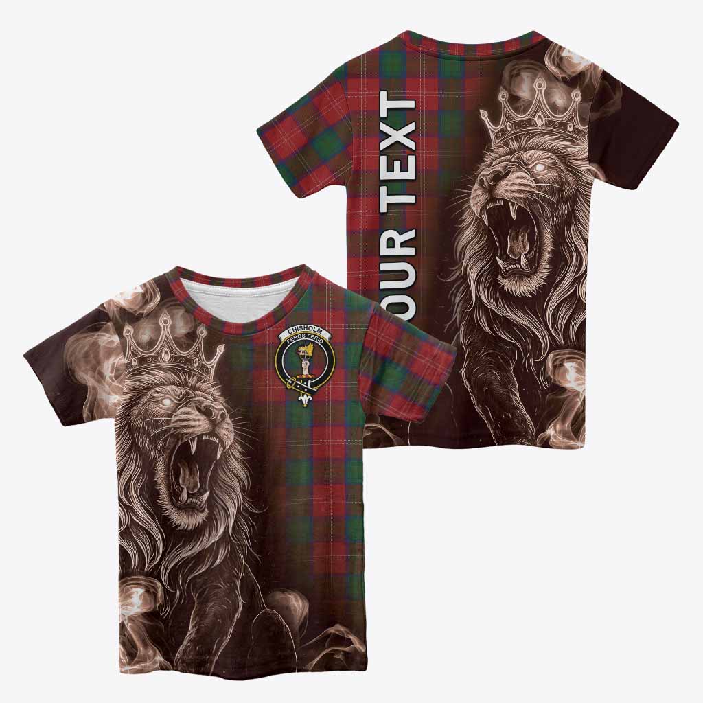 Chisholm Tartan Kid T-shirt Roaring Lion Heritage