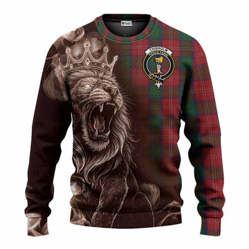 Chisholm Tartan Knitted Sweater Roaring Lion Heritage