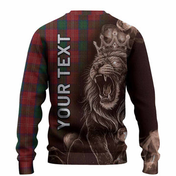 Chisholm Tartan Knitted Sweater Roaring Lion Heritage