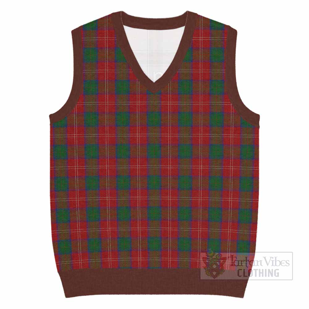 Chisholm Tartan Knitted V-Neck Vest - Tartan Vibes Clothing