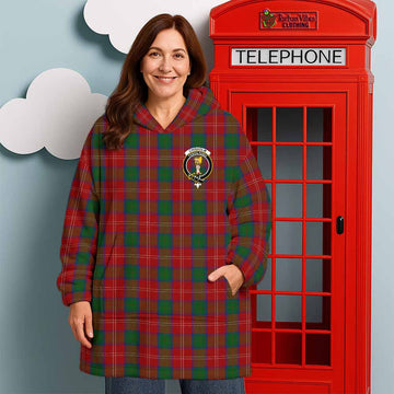 Chisholm Tartan Wearable Blanket with Family Crest - Tartan Vibes Clothing