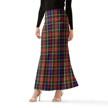 Christie Tartan Womens Full Length Skirt