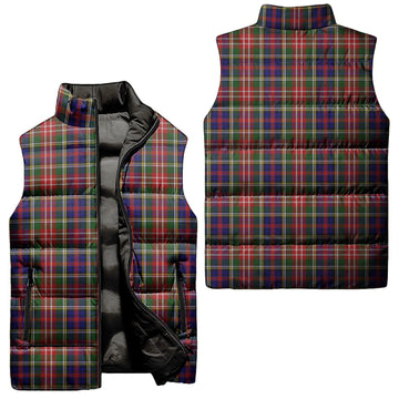 Christie Tartan Sleeveless Puffer Jacket