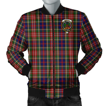 Christie Tartan Bomber Jacket with Family Crest