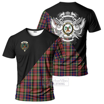 Christie Tartan T-Shirt with Family Crest and Military Logo Style Kid's Shirt - Tartanvibesclothing Shop