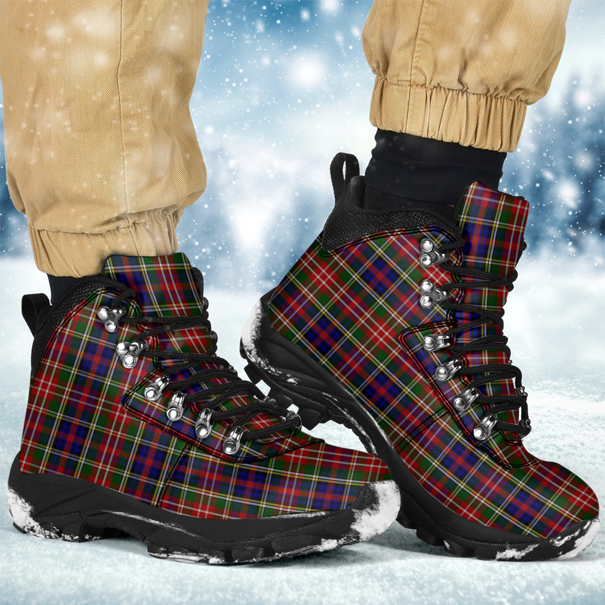 Christie Tartan Alpine Boots - Tartanvibesclothing