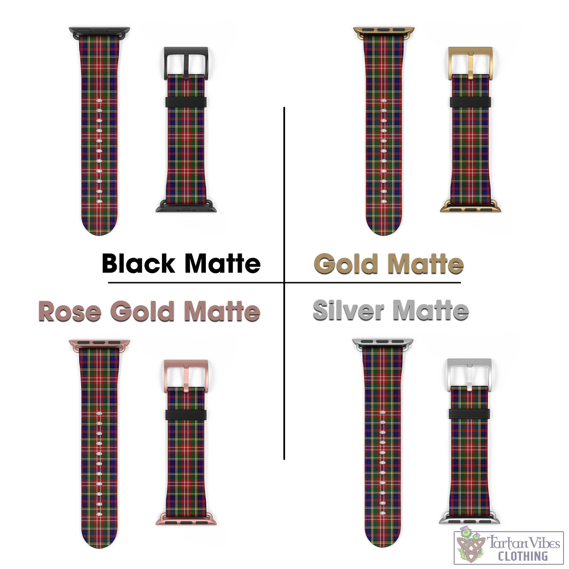 Tartan Vibes Clothing Christie Tartan Watch Band