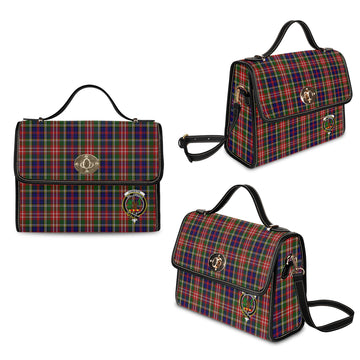 Christie Tartan Waterproof Canvas Bag with Family Crest