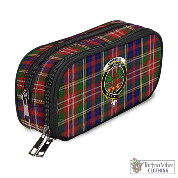 Tartan Vibes Clothing Christie Tartan Pen and Pencil Case with Family Crest