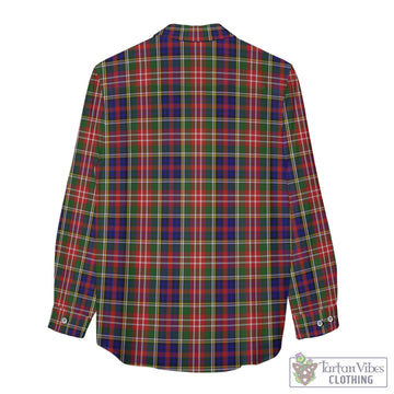 Christie Tartan Womens Casual Shirt with Family Crest