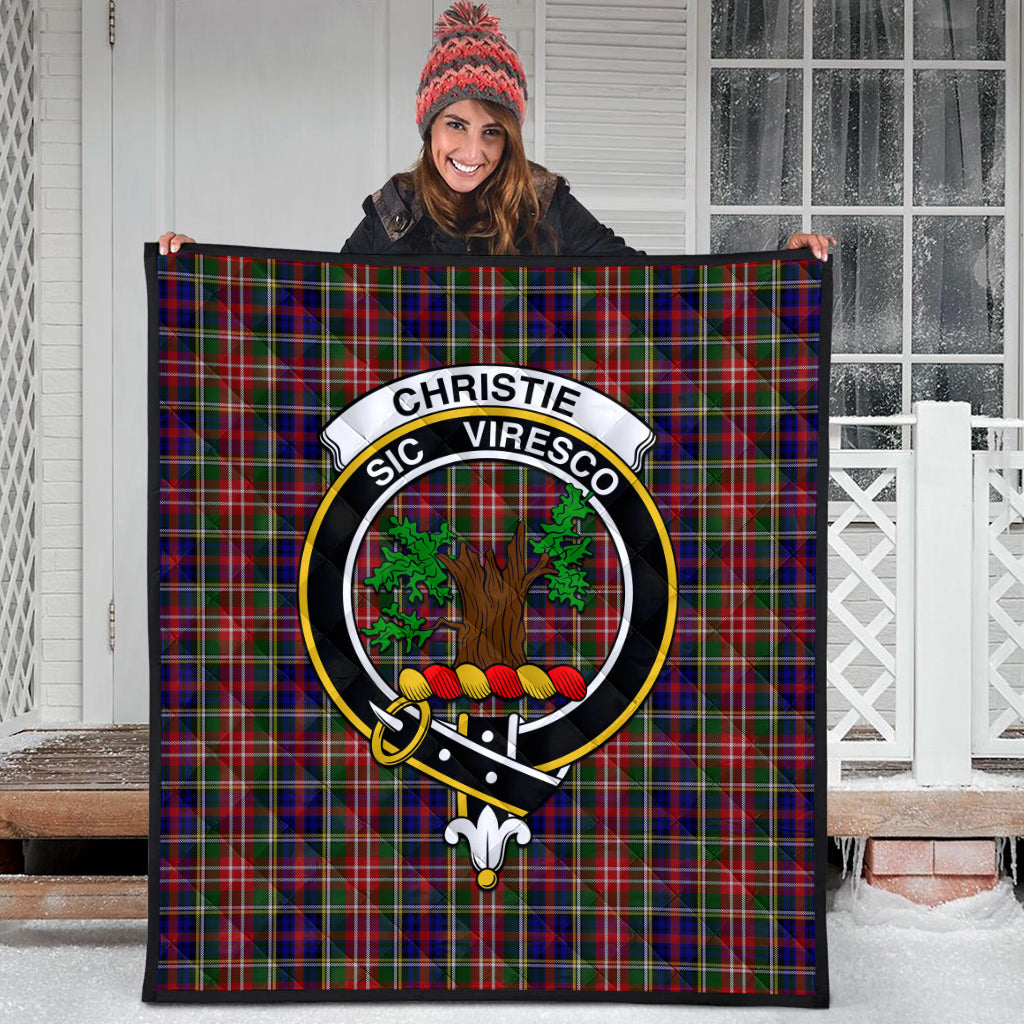 christie-tartan-quilt-with-family-crest