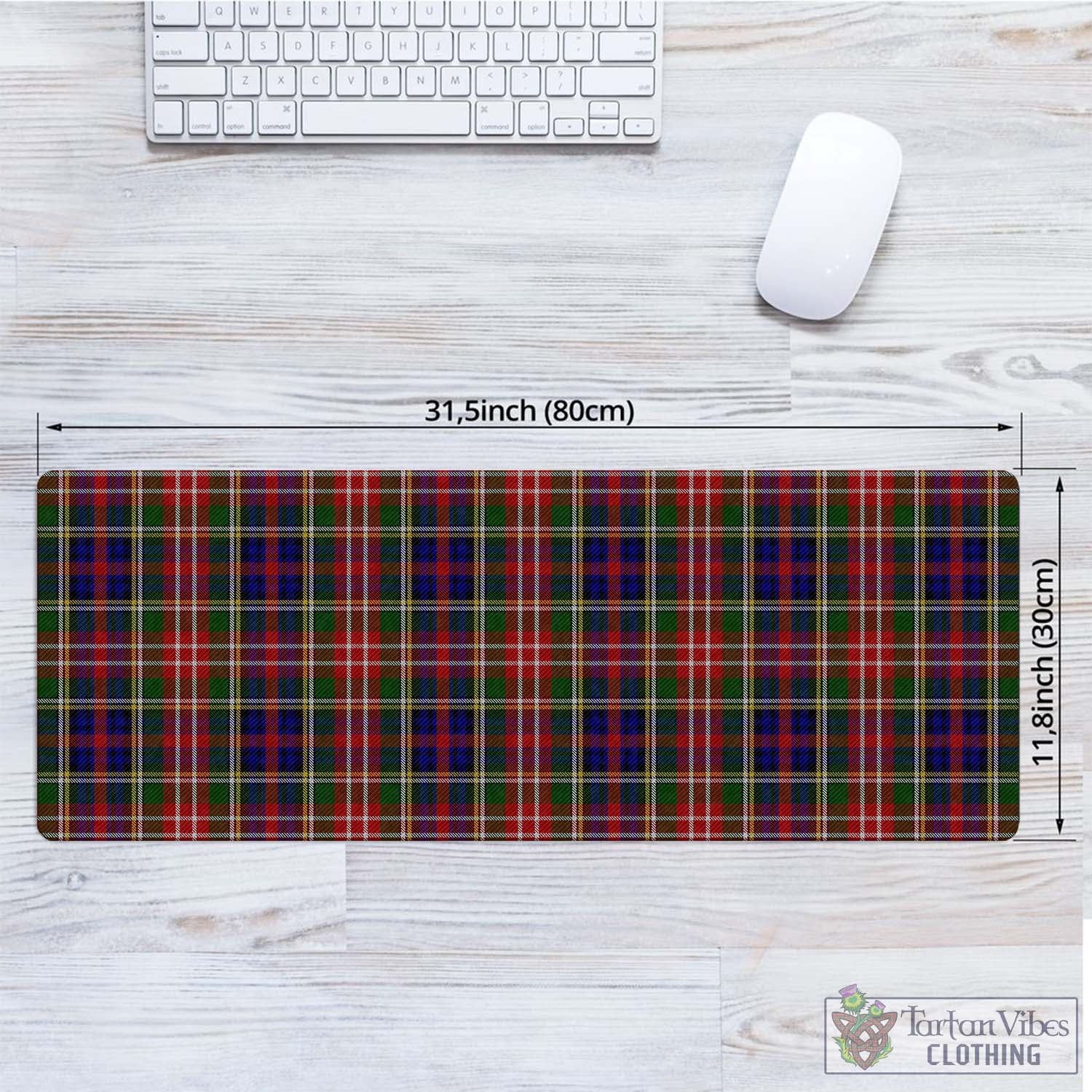 Tartan Vibes Clothing Christie Tartan Mouse Pad